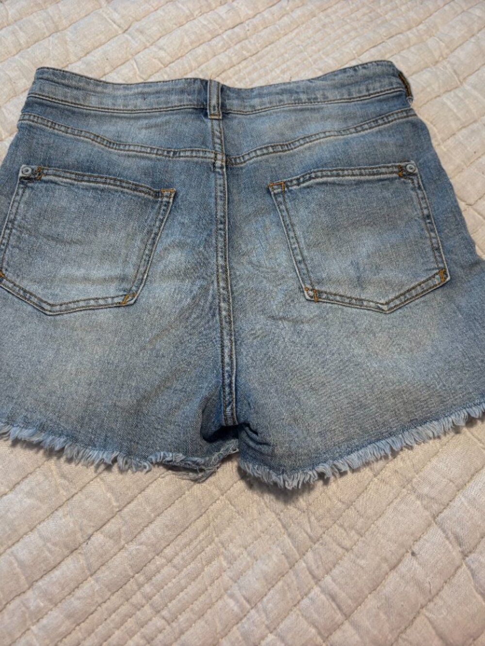 Anthropologie Pilcro High-Rise Denim Shorts, Size 27 - Picture 13 of 14